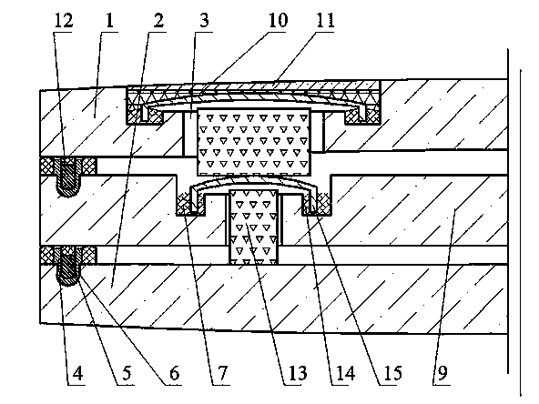 Convex toughened vacuum glass provided with getter with edges being sealed by sealing strips and sealing grooves and manufacturing method thereof