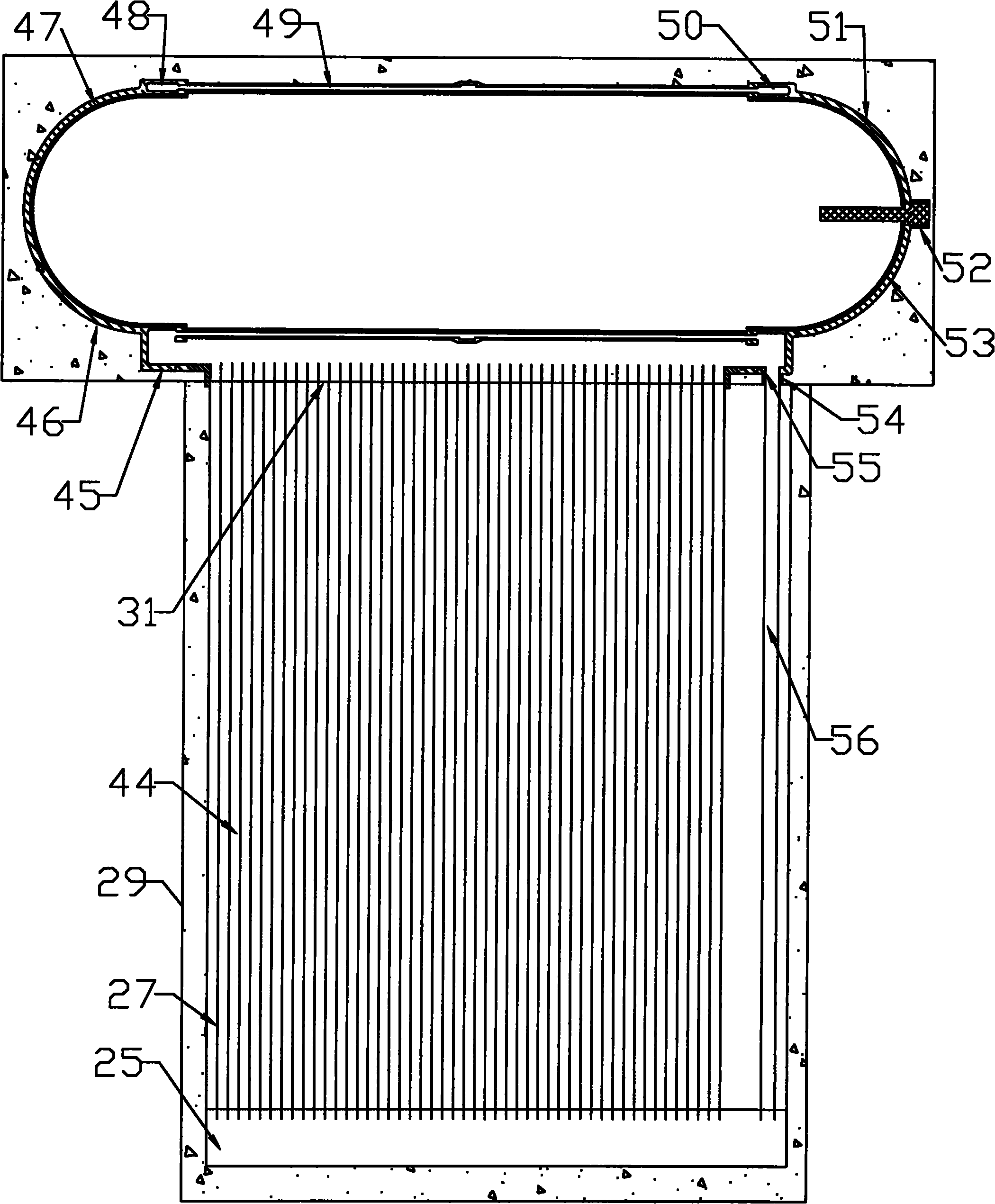 Pressure-bearing dual-cycle solar balcony bathroom