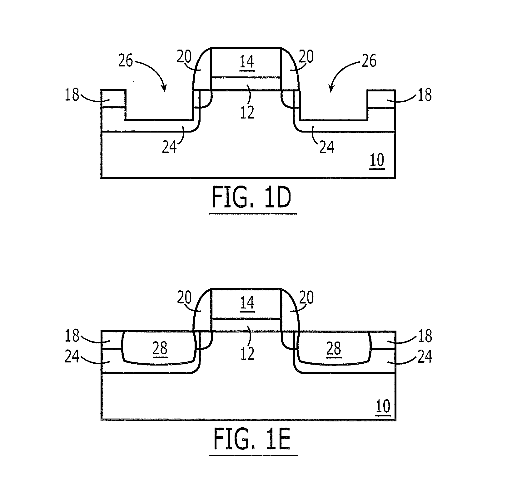 Methods of Forming Field Effect Transistors Having Silicon-Germanium Source and Drain Regions