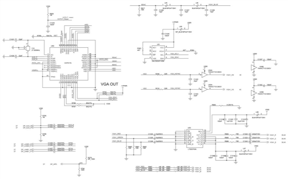 Multi-computer display control switching method for VPX case