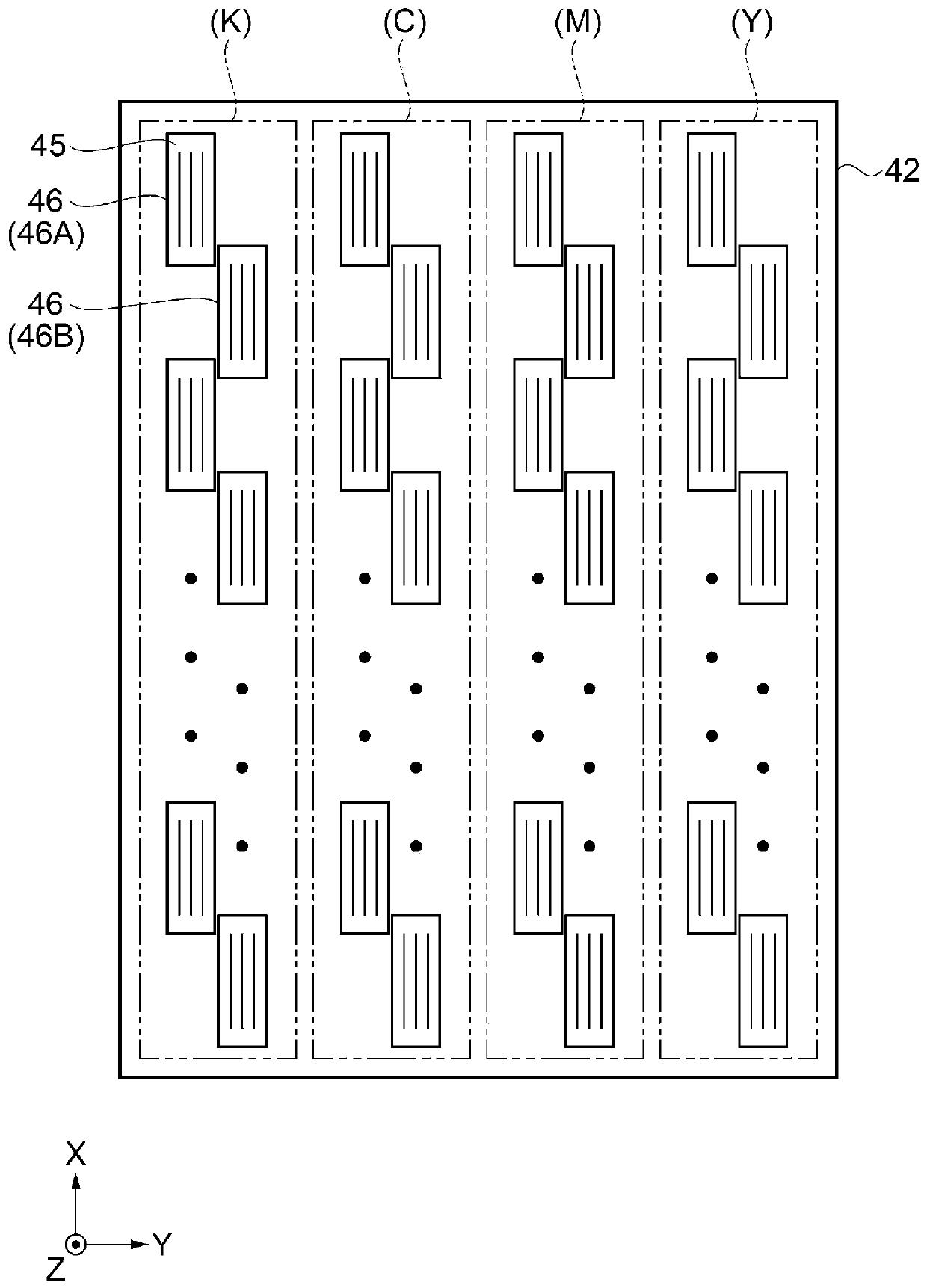 Printing device, printing method