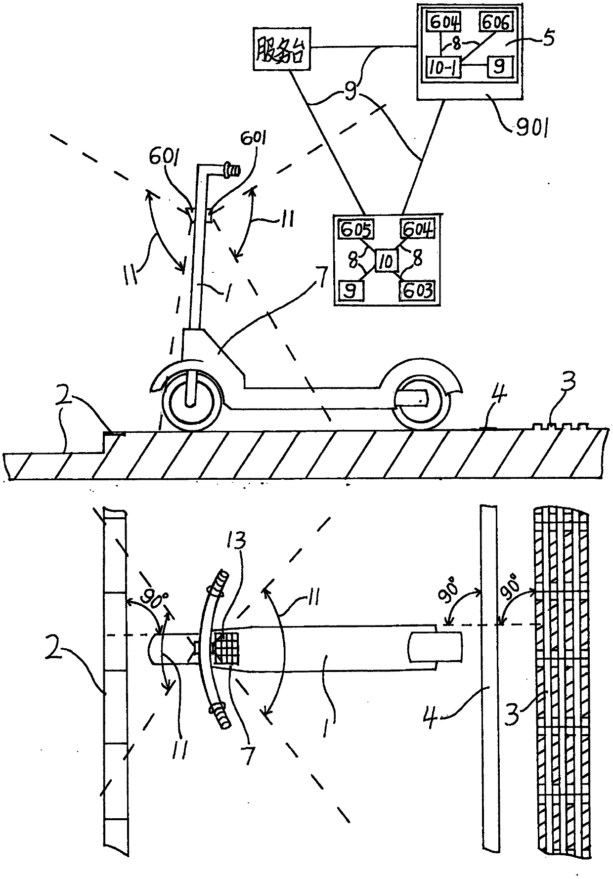 System and method for identifying whether angle and distance between vehicle orientation and road are correct or not