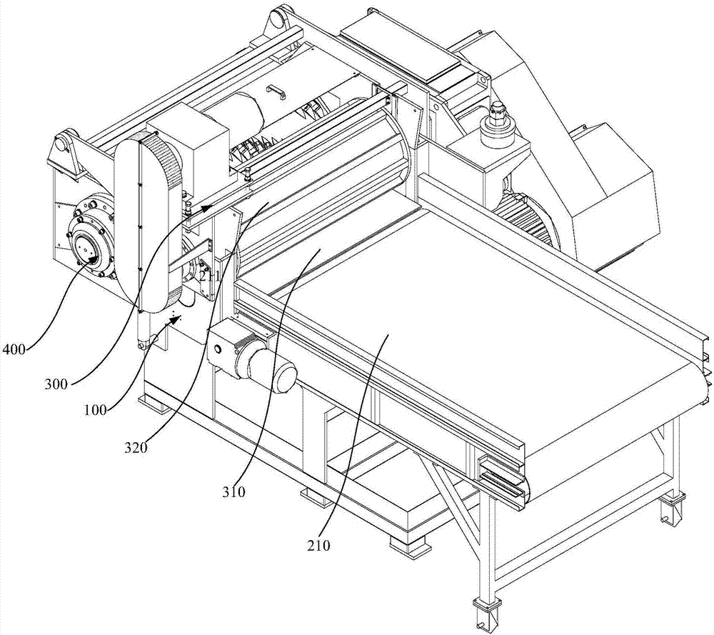 Crushing device and crushing equipment