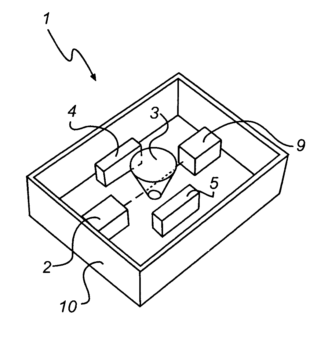 Apparatus and method for X-ray fluorescence analysis of a mineral sample
