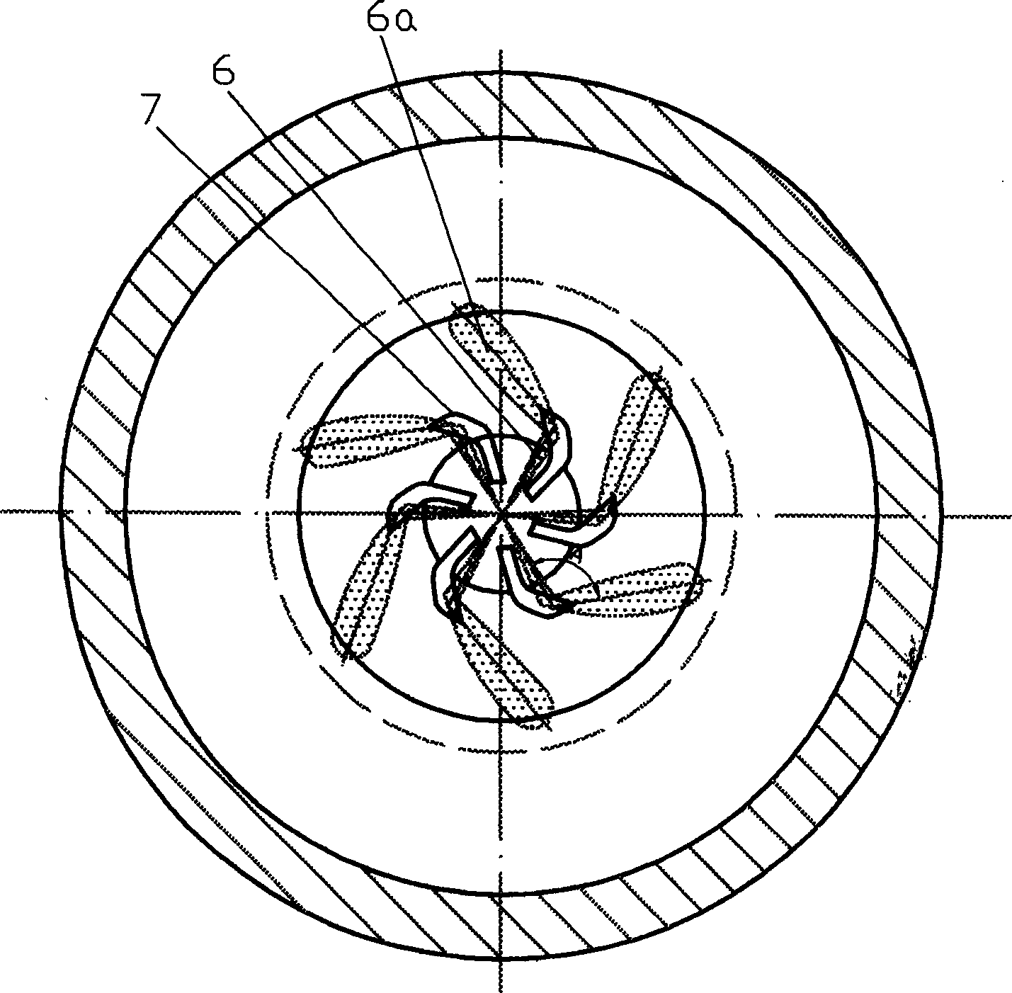 Collision spray burning system of internal combustion engine