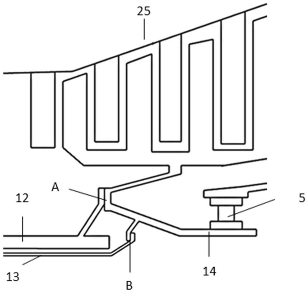 Device and method for limiting speed of turbine engine