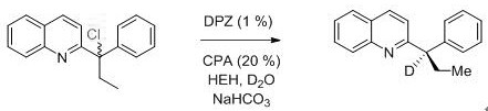 (r)-2-(α-deuterium-α-alkyl-α-aromatic) azaaryl compound and its preparation method and application
