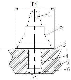 Prepressing spacer capable of improving windmilling performance of cutter