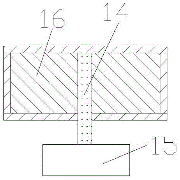 Engine high-speed working condition detonation pressure reducing device