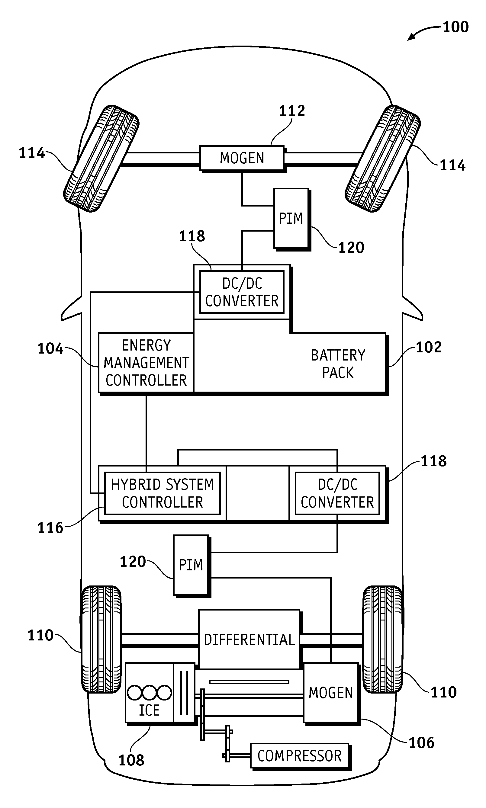 Dynamically adaptive method for determining the state of charge of a battery