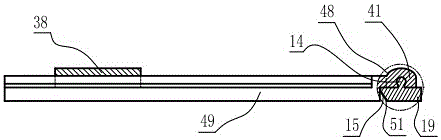 Cis-polybutadiene rubber clamper with adjustable round sliding channel periphery