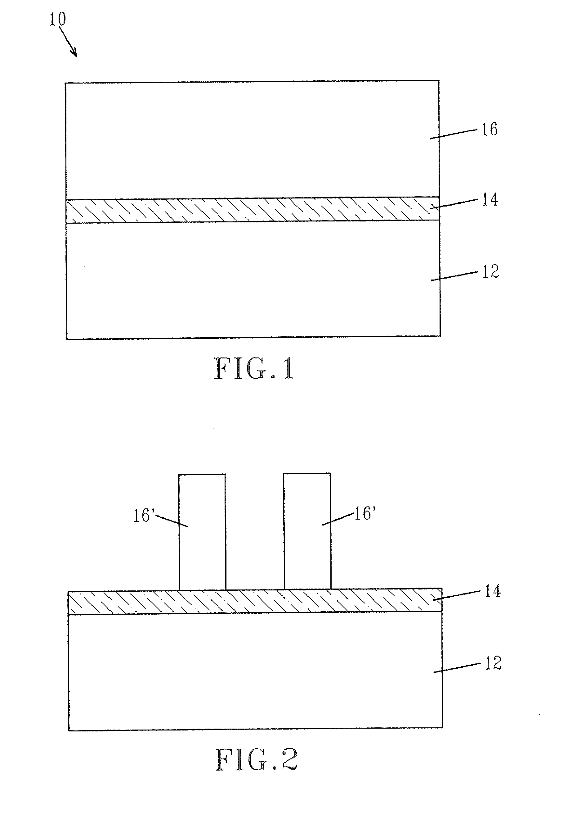 PROCESS FOR FABRICATION OF FINFETs