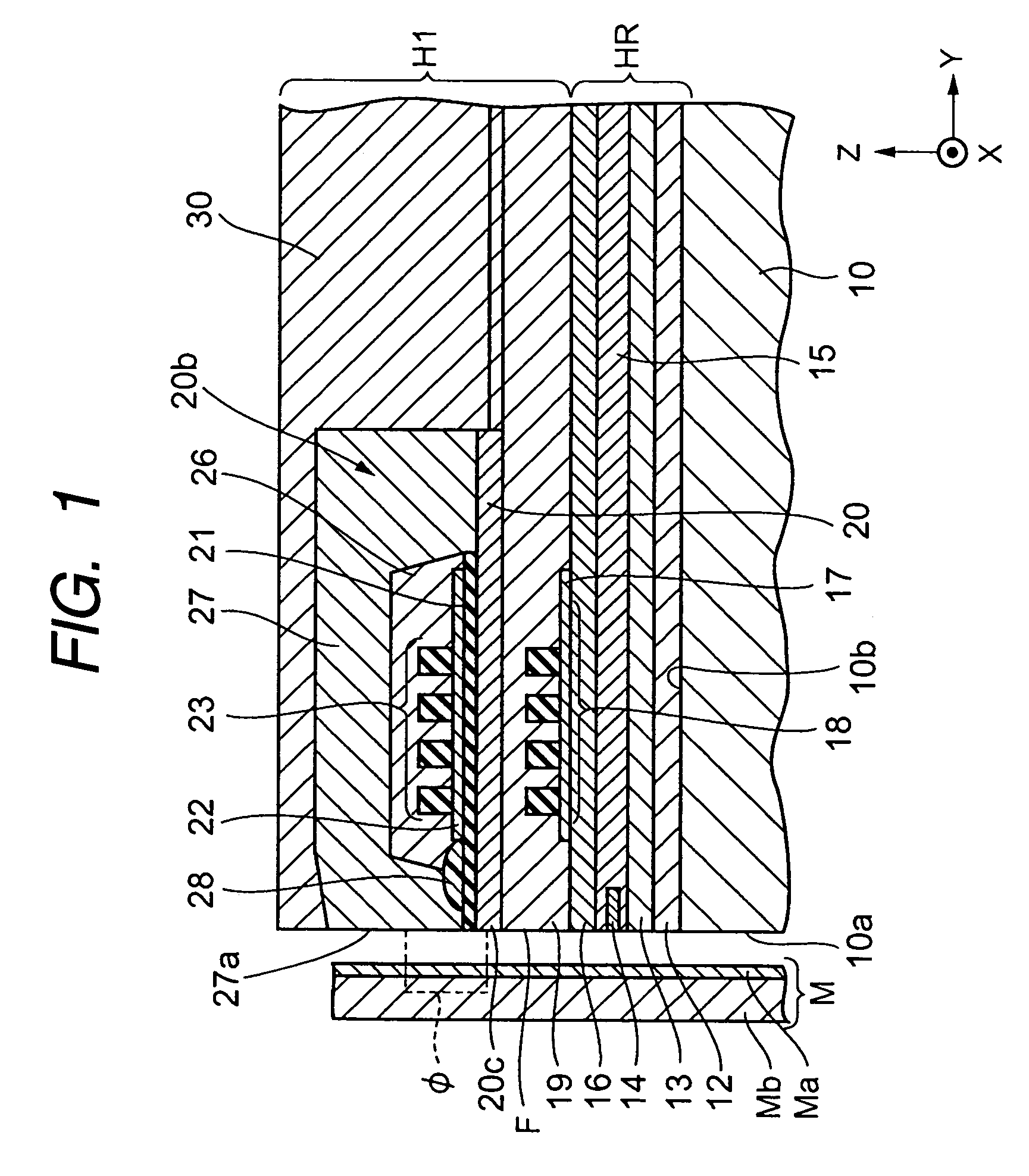 Magnetic head having toroidal coil layer and manufacturing method thereof