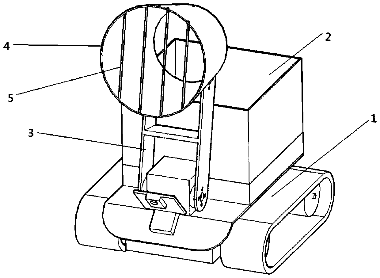 Flip type ping pang ball picking device