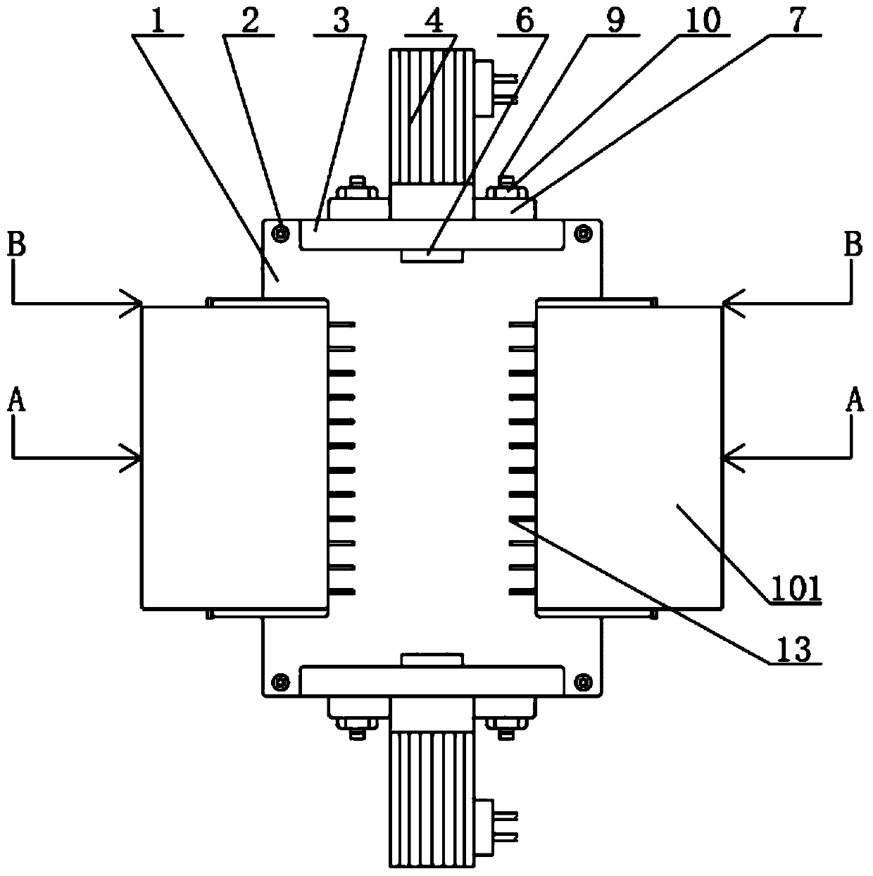 Workpiece processing safety fool-proof device of numerical control machine tool