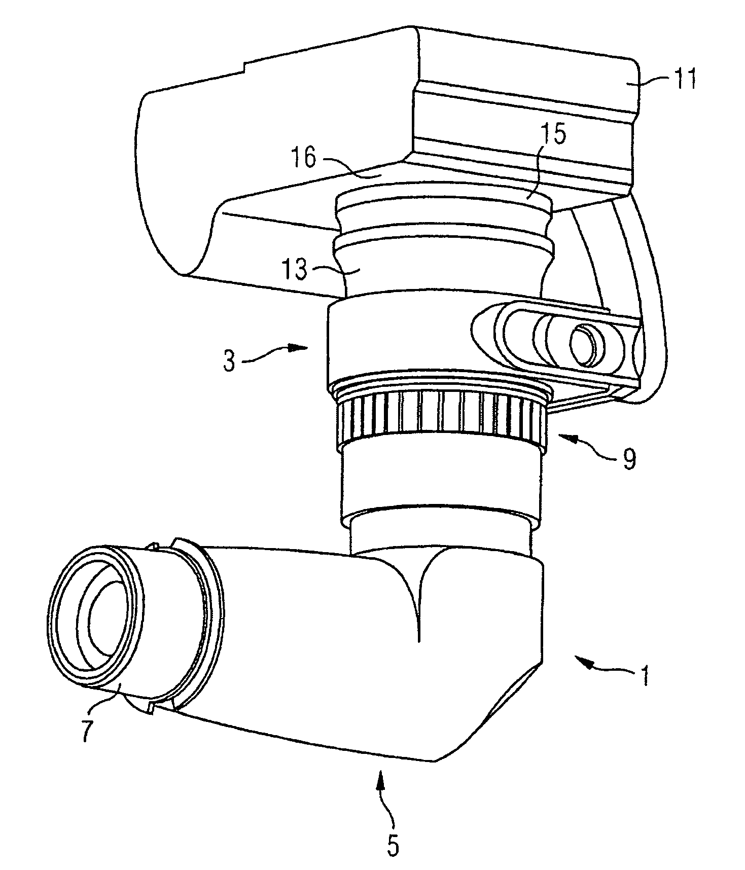 Camera adapter having a camera holder and an optical adapter