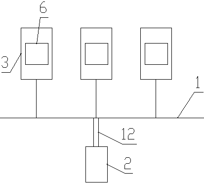 Linkage and separate type water distribution mechanism, pressure-equalization water distribution system and water distribution method