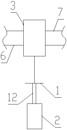 Linkage and separate type water distribution mechanism, pressure-equalization water distribution system and water distribution method
