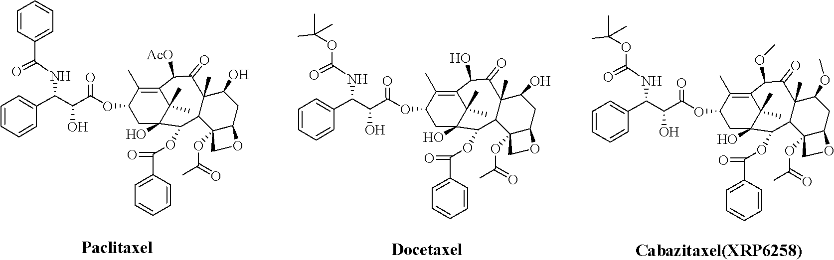 Preparation method of taxol anticancer drugs XRP6258