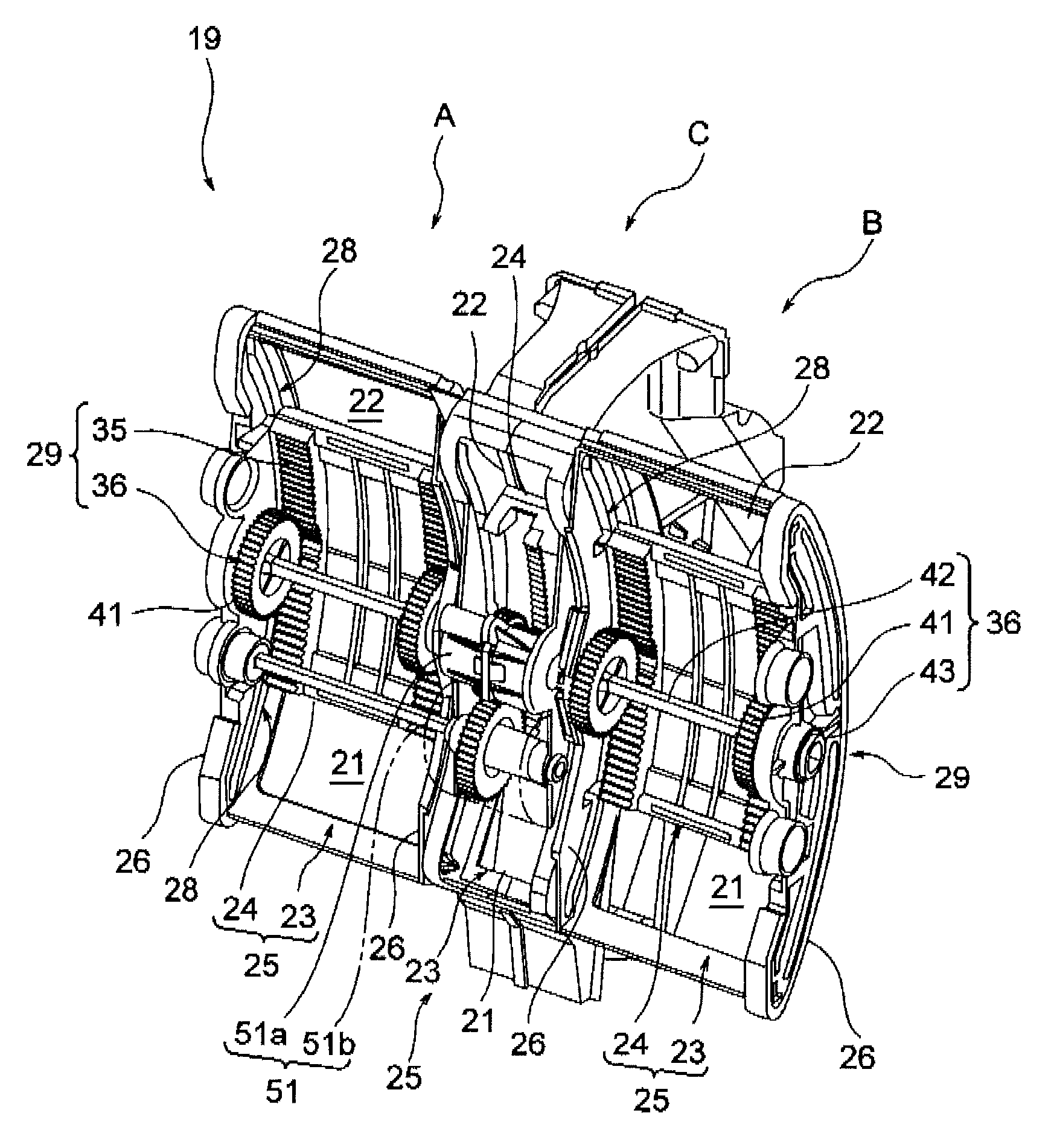 Mix door and vehicle air conditioner using the same