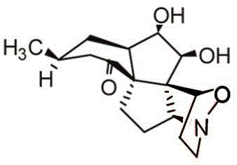 Application of lycojaponicumin B in preparation of medicine for treating hemorrhagic fever with renal syndrome