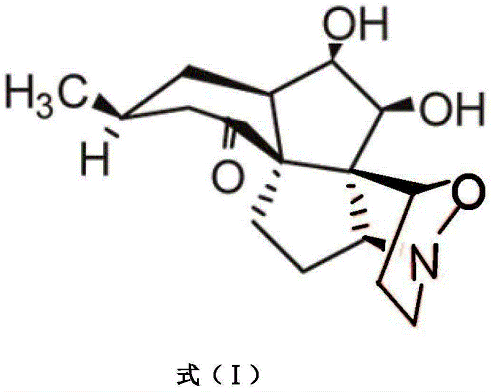 Application of lycojaponicumin B in preparation of medicine for treating hemorrhagic fever with renal syndrome