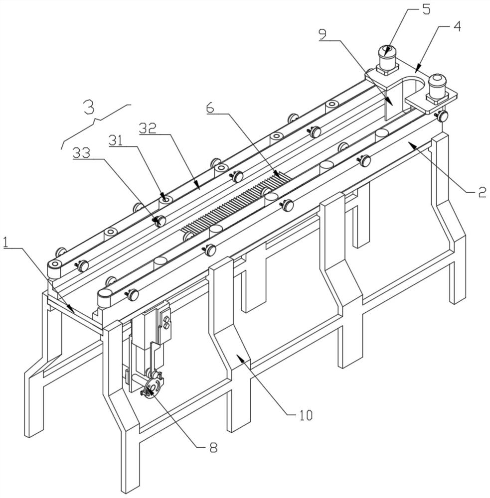 Gear packaging, conveying and sorting device