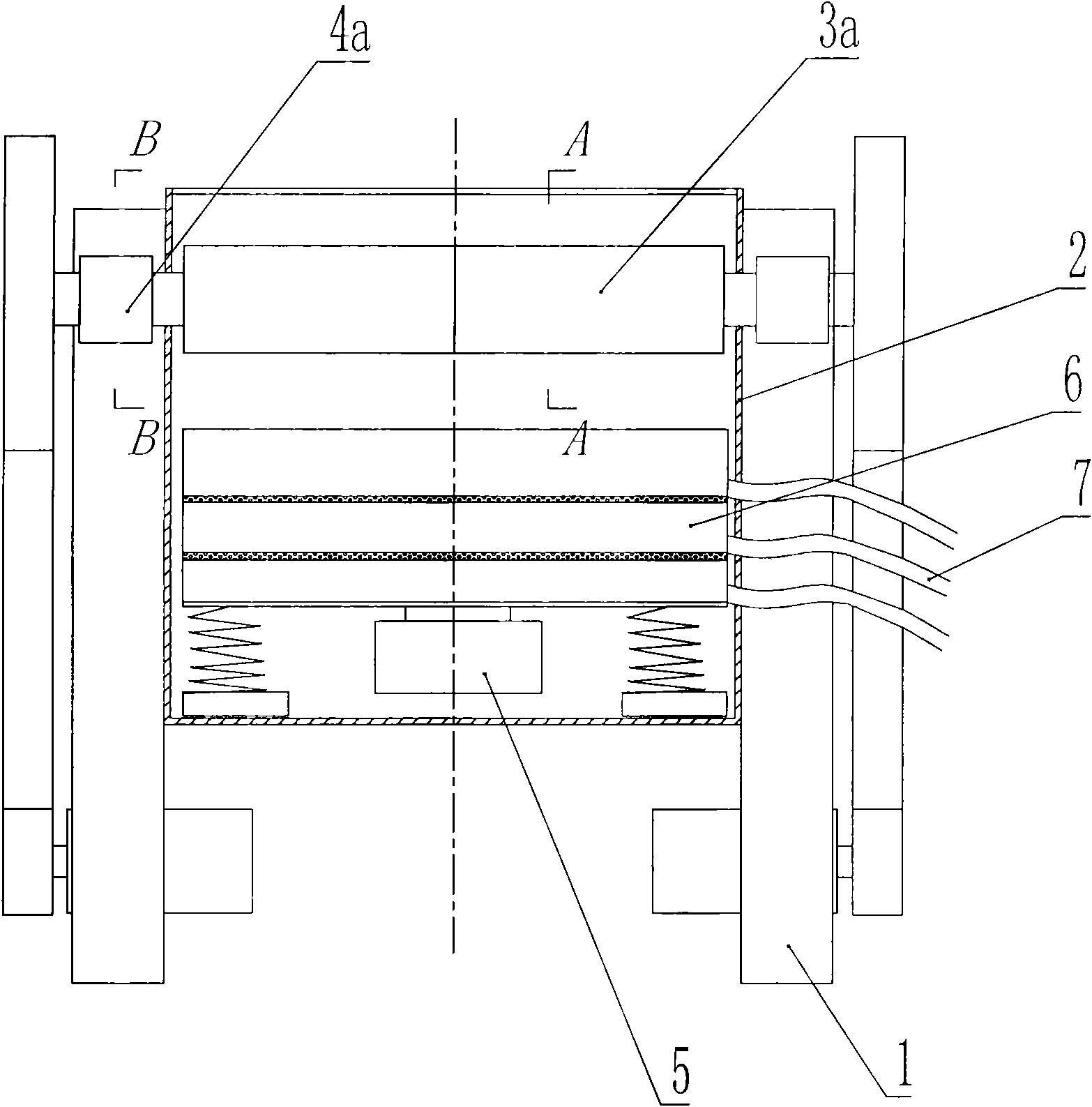 Manufacturing method of granular iron oxide black pigment and double-roller grinder for realizing same