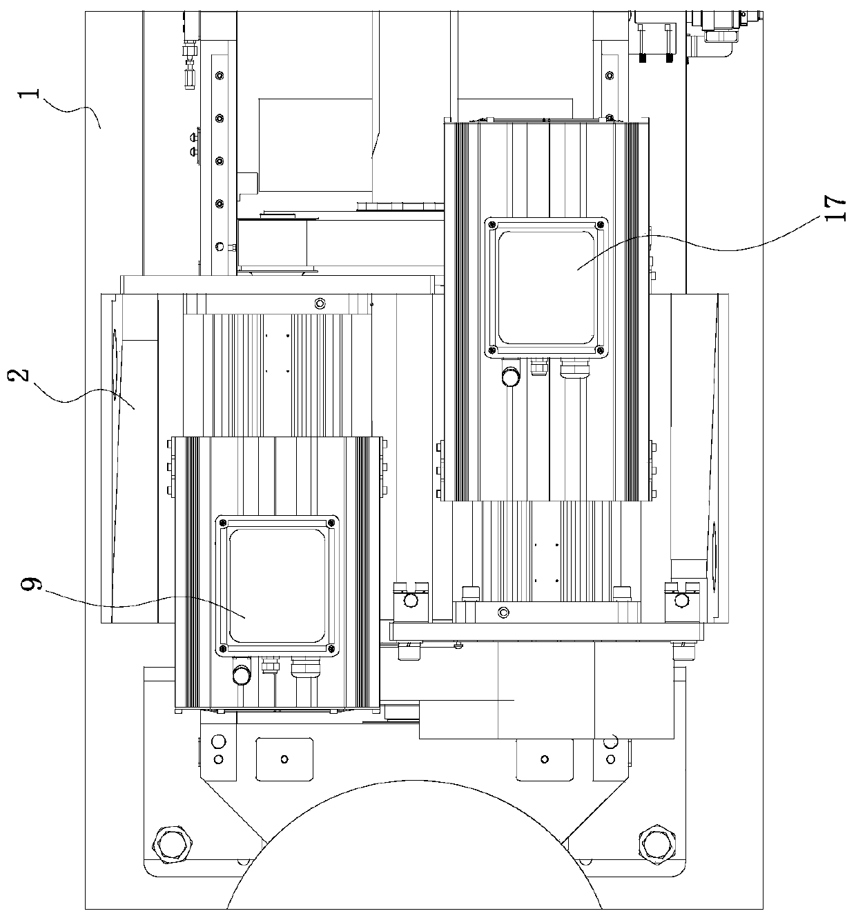 Electric injection molding device for injection molding machine