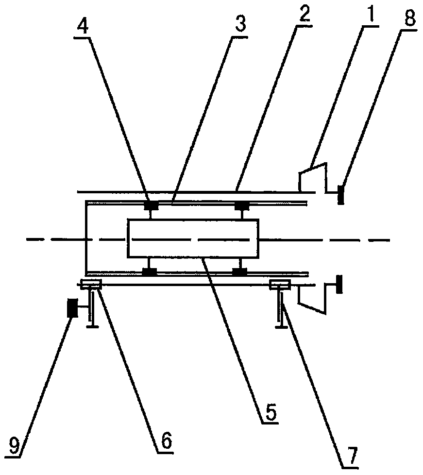Linear-type guide horizontal position assembly for bag-sewing machine
