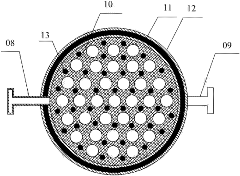 Central heating system based on distributed heating and heat storage technology