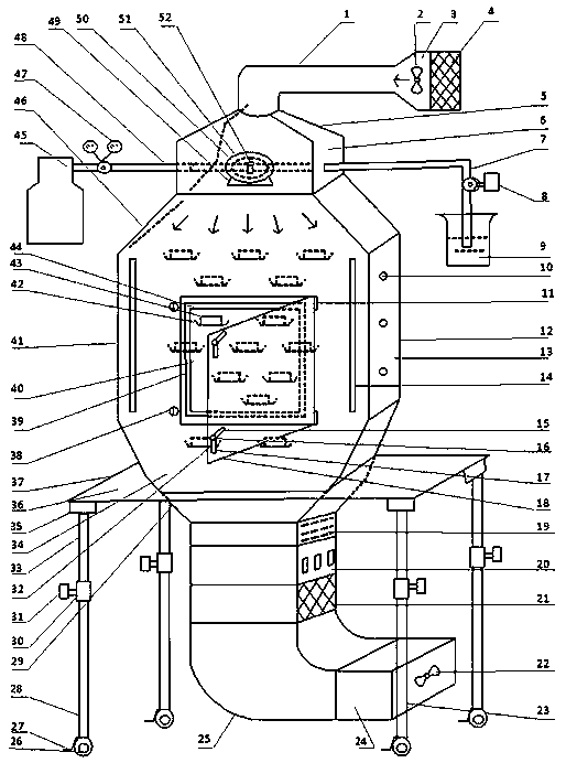 Experimental device for bacterial infection in cell culture dishes