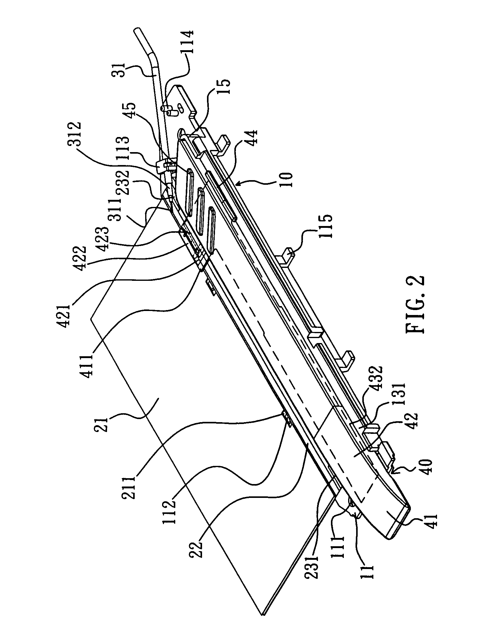 Stretchable antenna assembly and notebook computer with the antenna assembly thereof