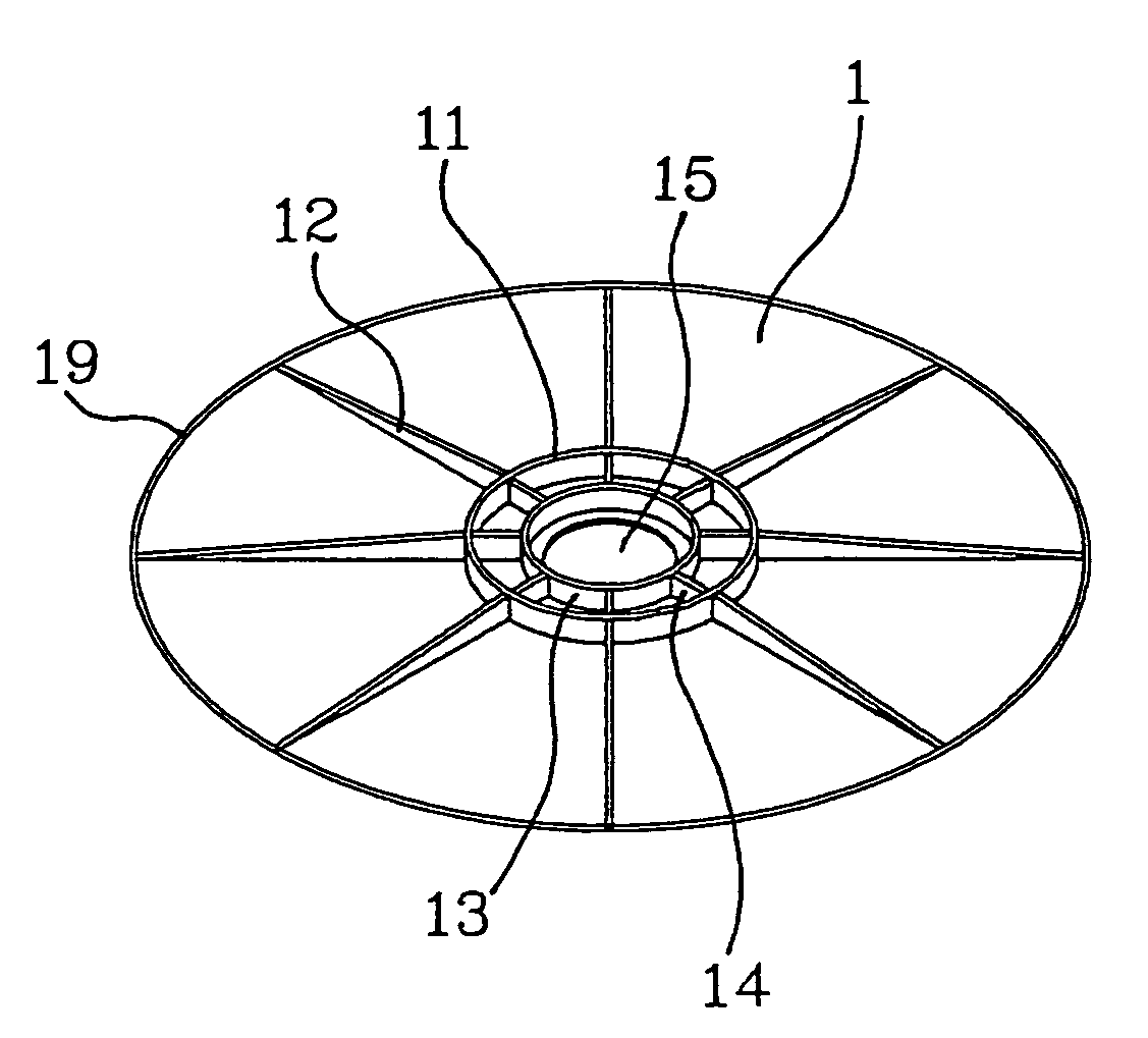 Disk protecting plate