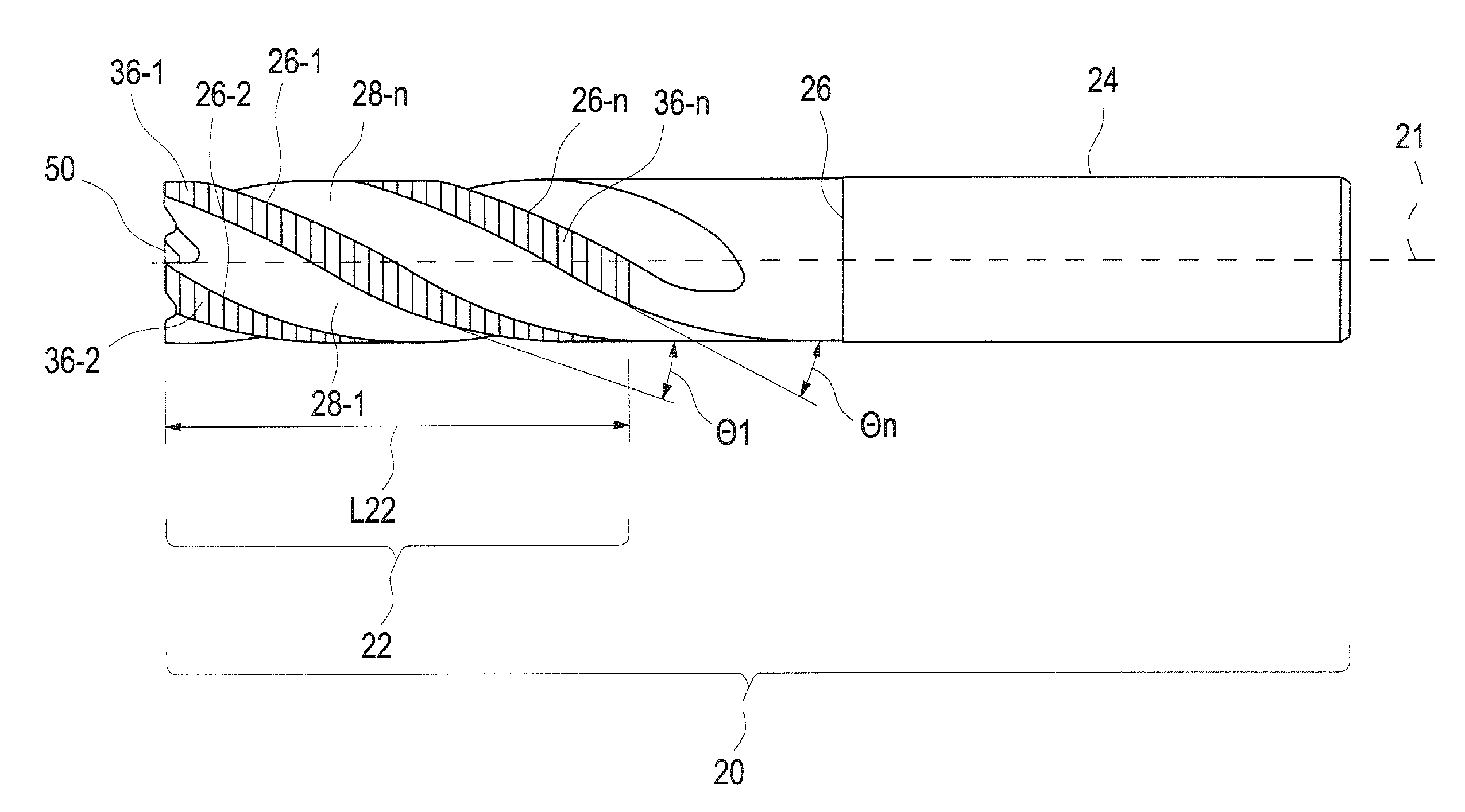 Shank drill