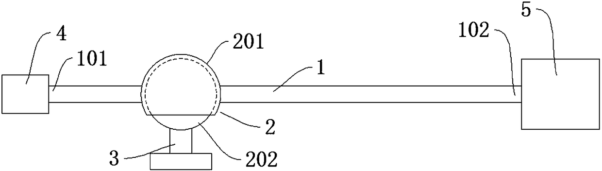 Displacement amplifying mechanism, optical fiber scanning device and projector