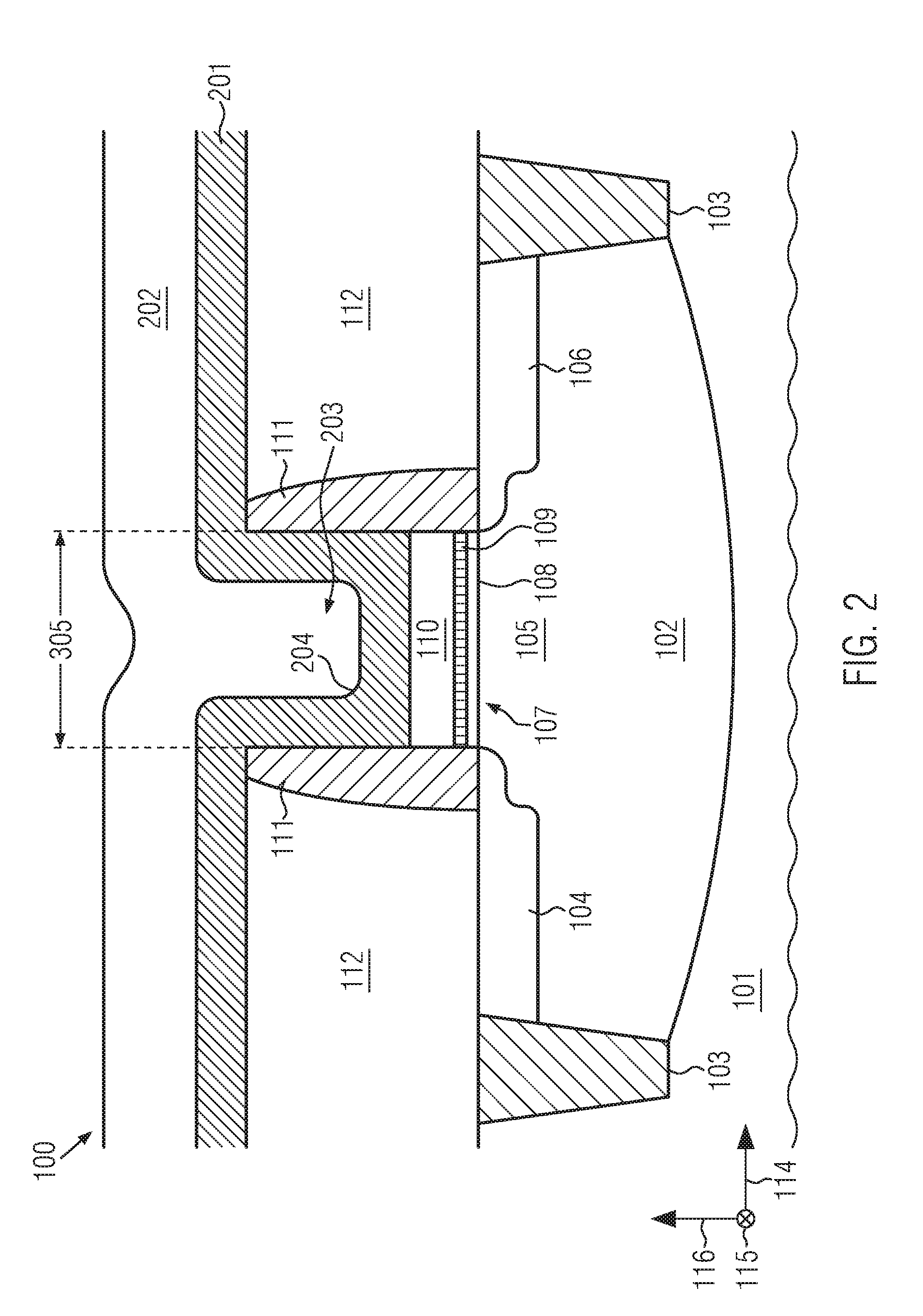 Method of forming a device including a floating gate electrode and a layer of ferroelectric material