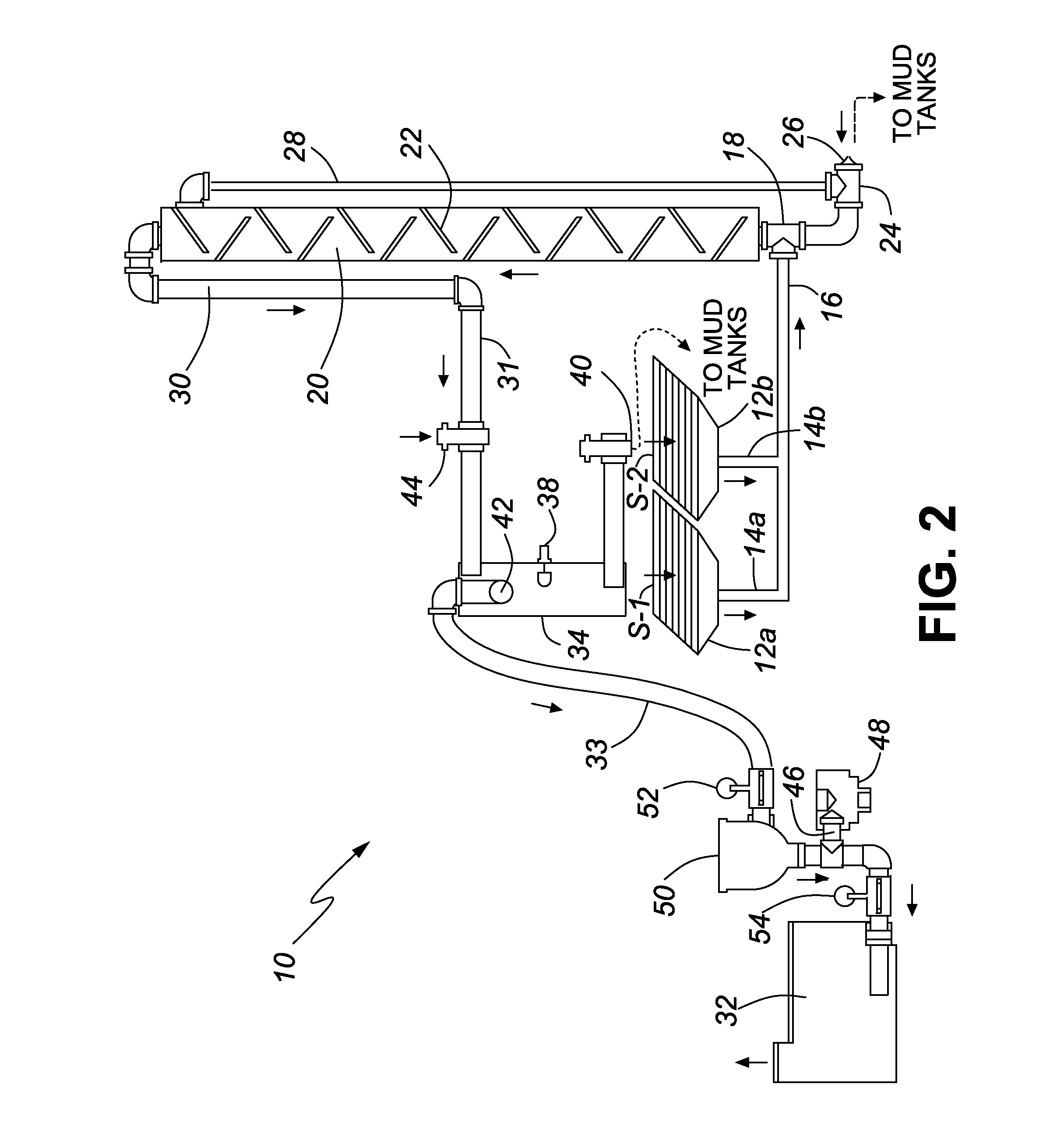 Gravity Induced Separation Of Gases And Fluids In A Vacuum-Based Drilling Fluid Recovery System