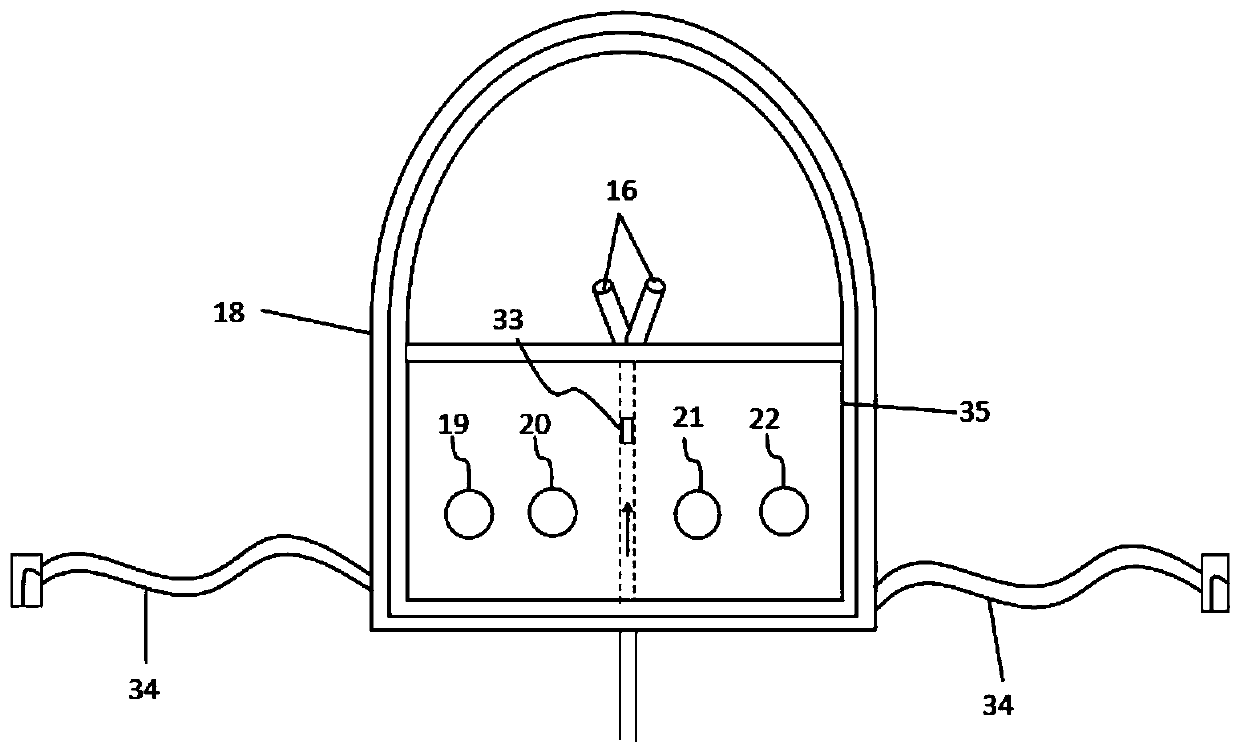 An automatic high-frequency ultrasonic atomization whole respiratory tract drug introduction device