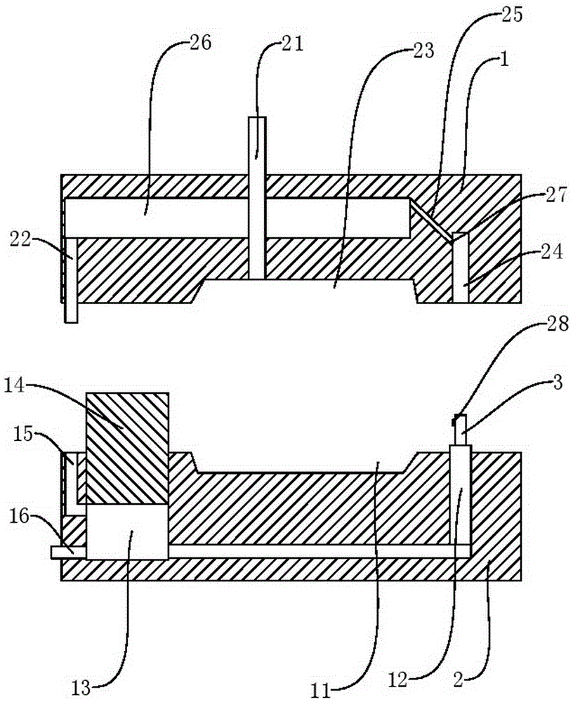 Mold with heat-insulating function