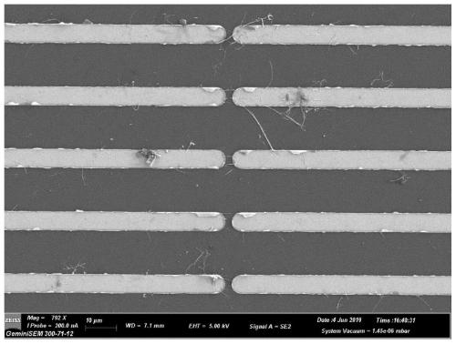 Phase-change material nanowire assembling and testing device and method