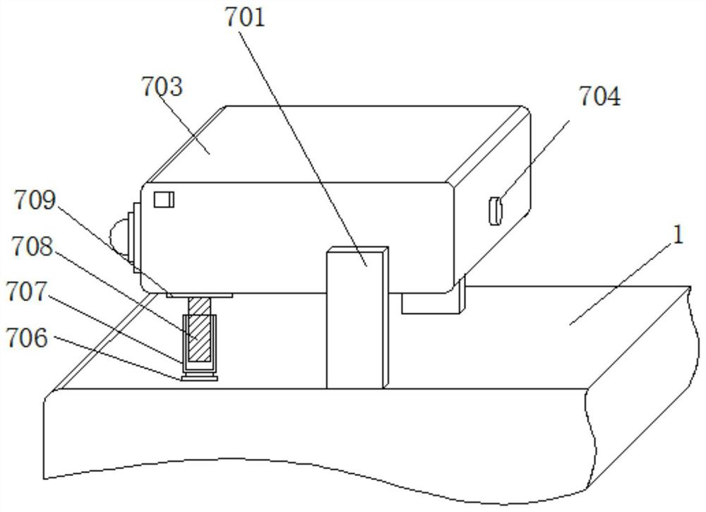 Television set top box with monitoring function based on wireless network