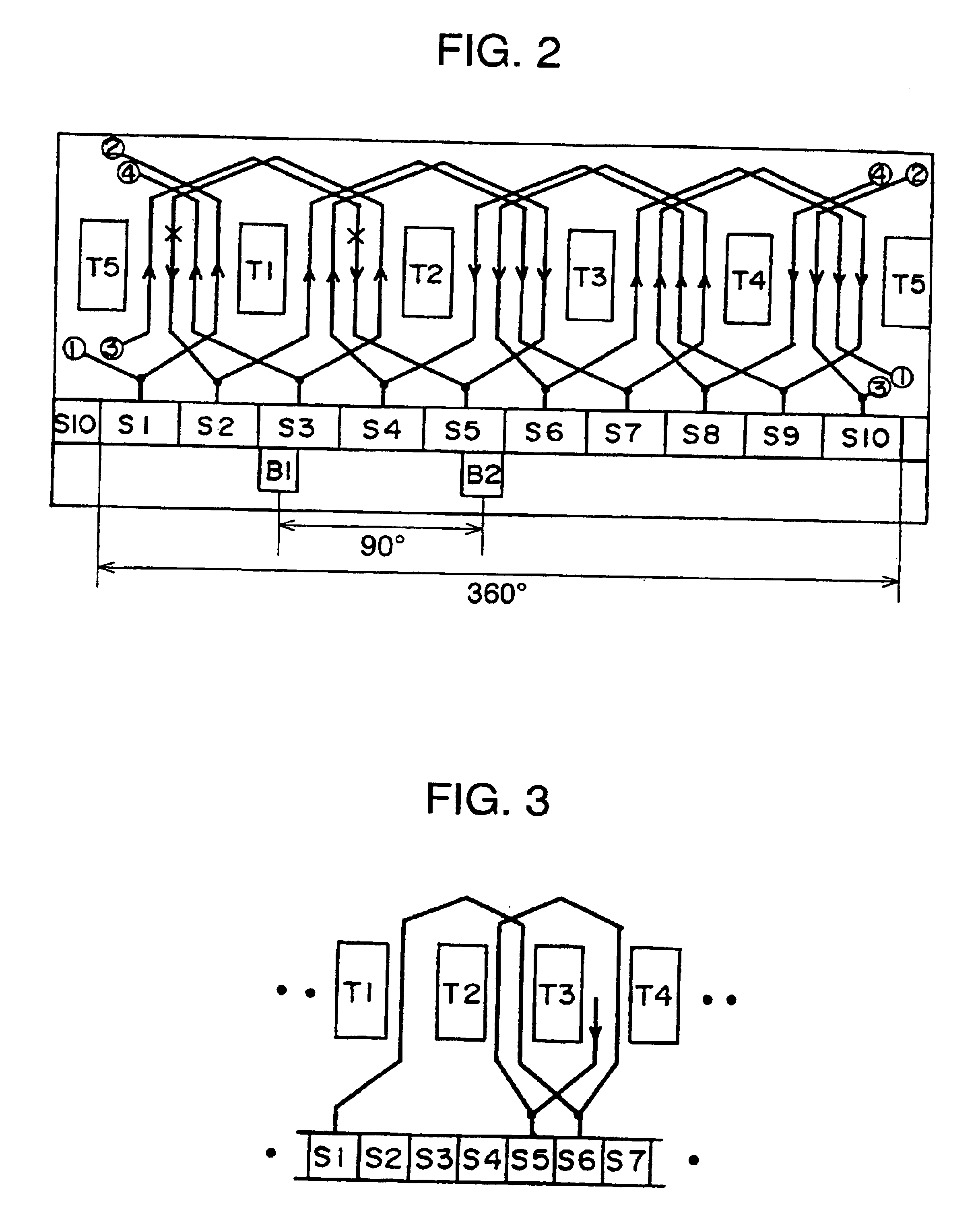 Motor with brush and commutator, and electric apparatus using the same motor