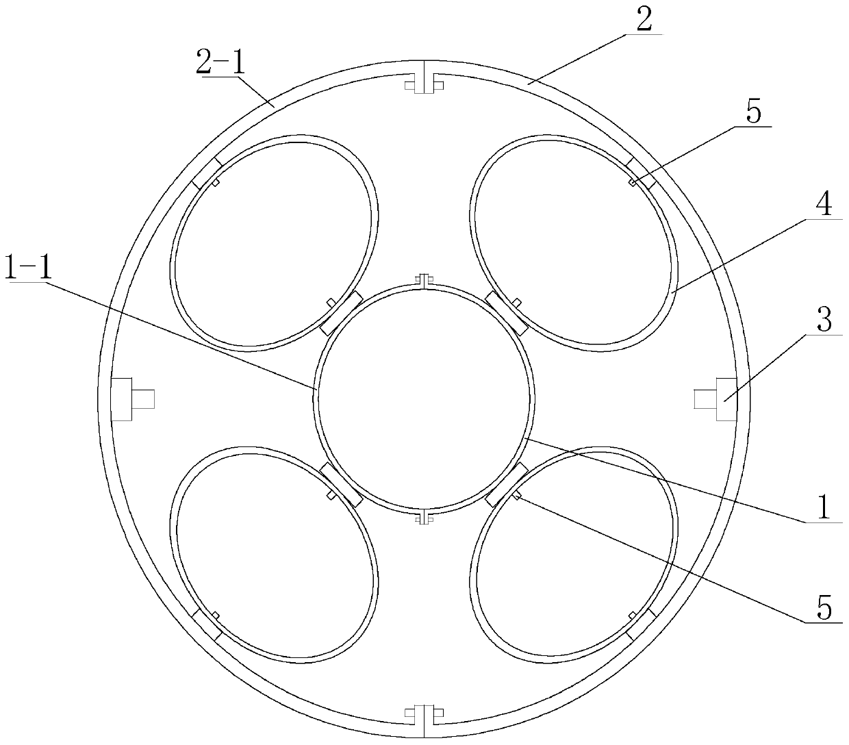 Elliptical Thin-Wall Structure Tuned Mass Damper for Vibration Control of Bridge Cables