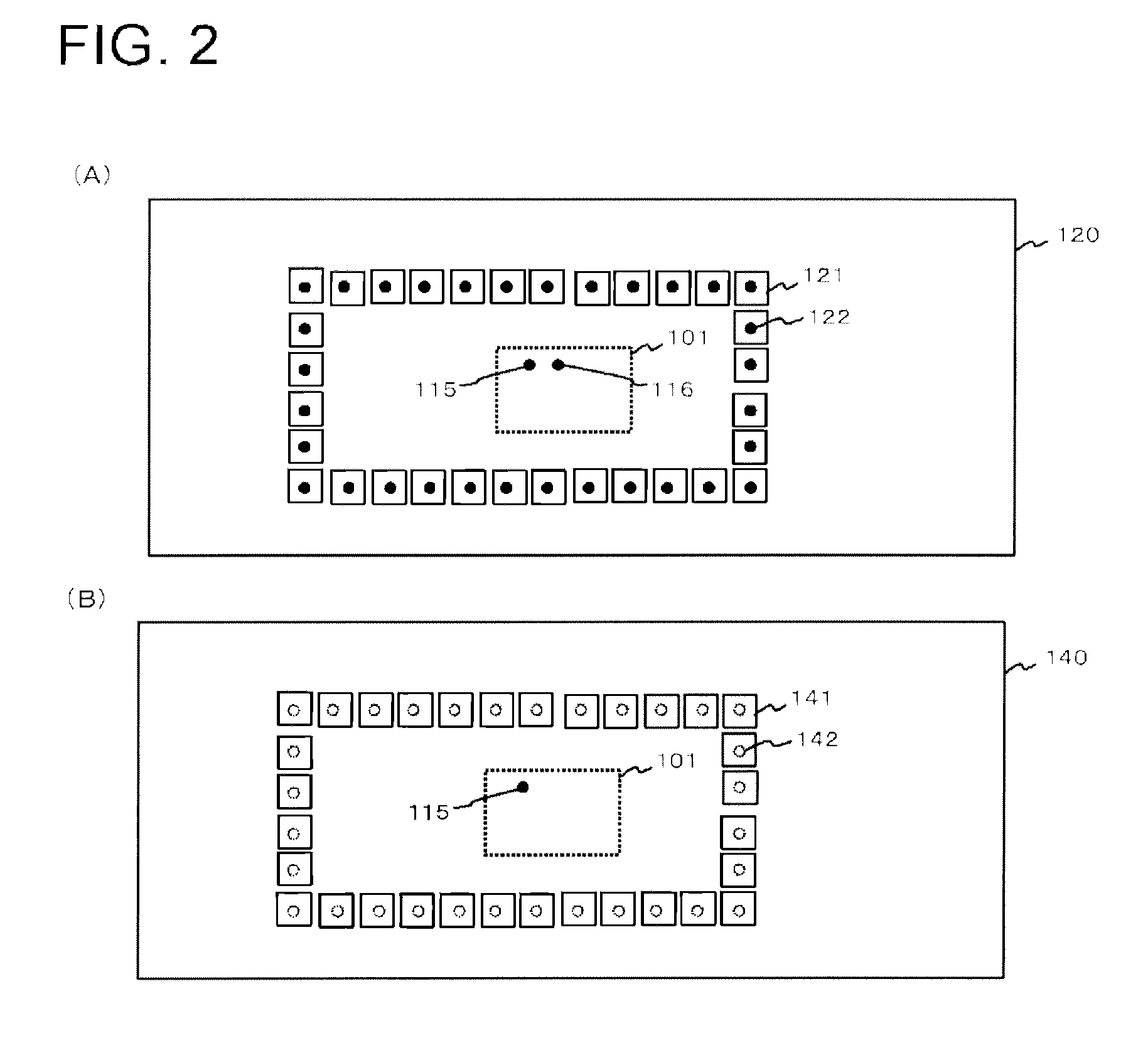 Electronic device, wiring board, and method of shielding noise