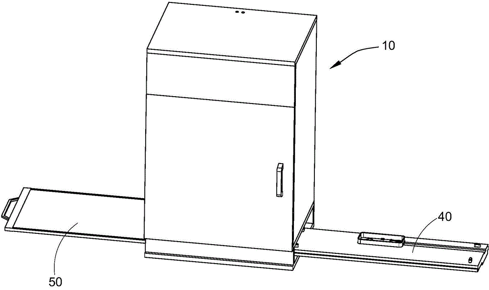 Gesture recognition module test machine and test method thereof