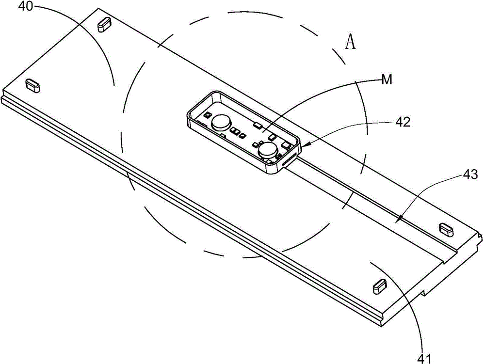 Gesture recognition module test machine and test method thereof