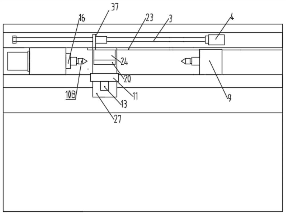 Horizontal electrochemical mechanical composite processing equipment applied to shaft parts