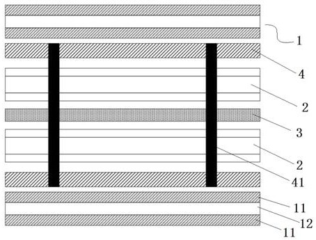 Lamination layer deviation control method for multilayer FPC board