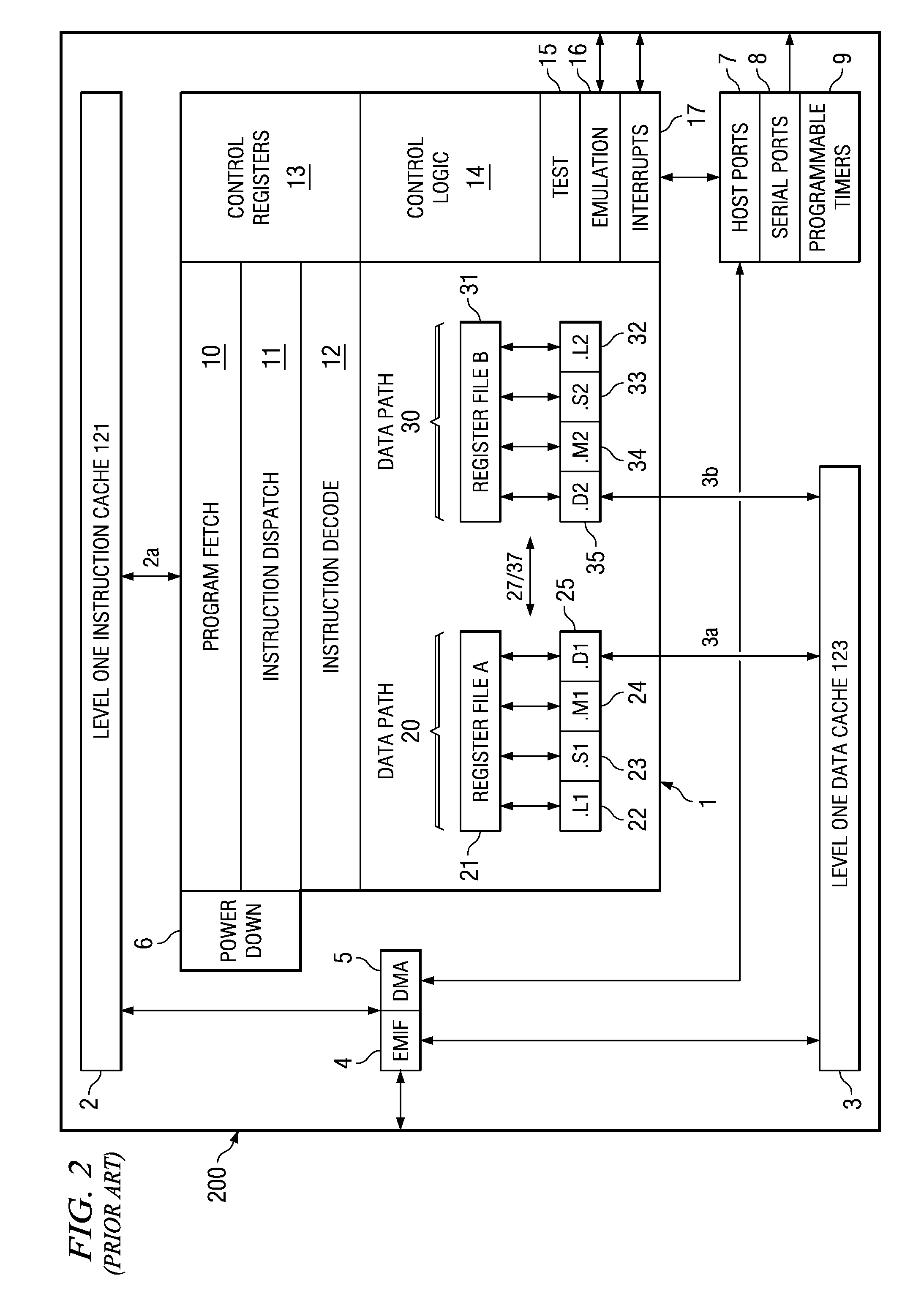 VLIW optional fetch packet header extends instruction set space